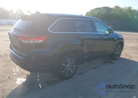2018 Toyota Highlander Xle from USA, damaged, VIN 5TDJZRFH3JS546382